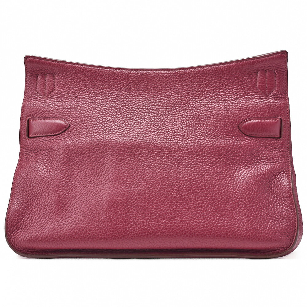 HERMES Gypsiere 34 Shoulder Bag Tryon Clemence Tosca Silver-Tone Hardware Pre-Owned - Vintage La Charme