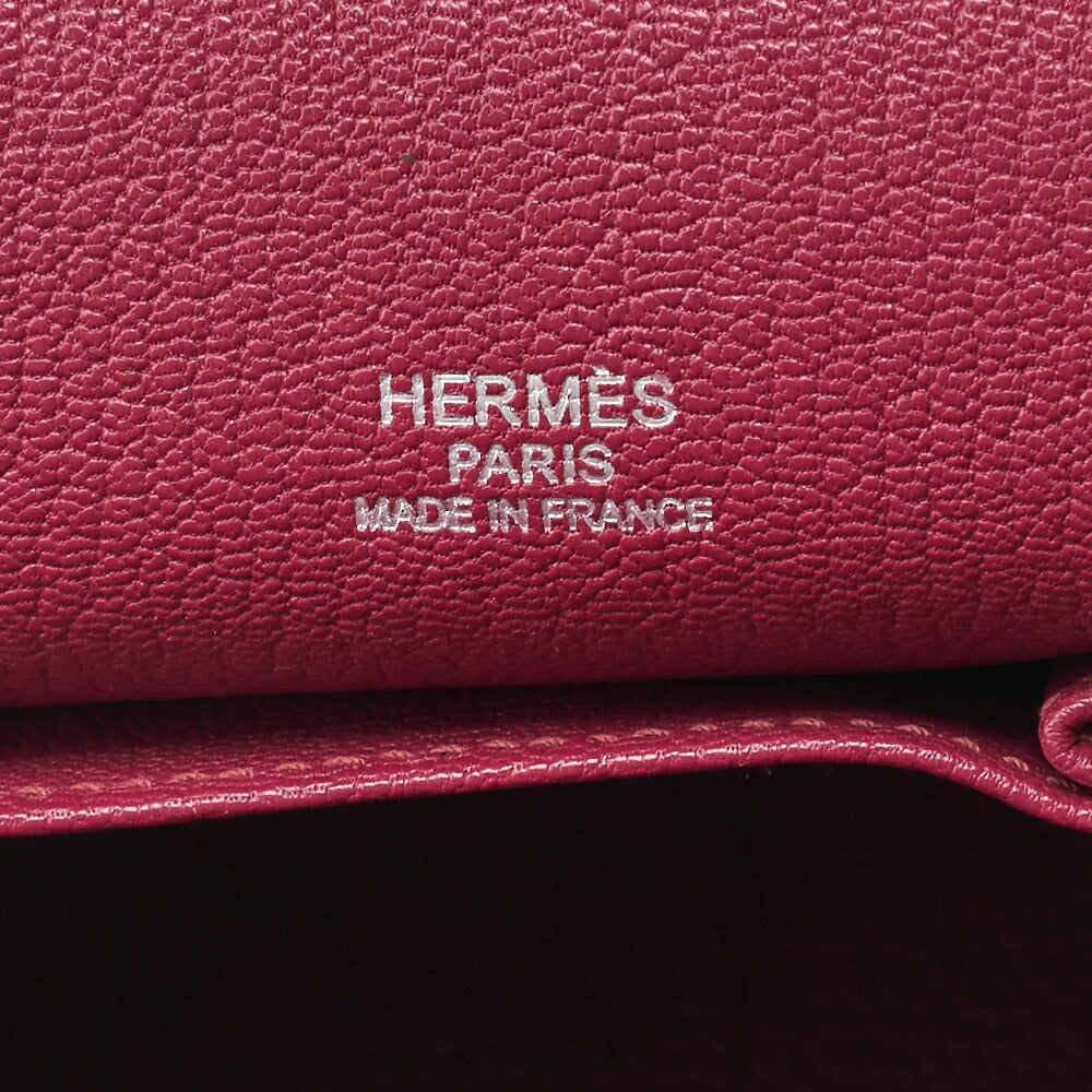 HERMES Gypsiere 34 Shoulder Bag Tryon Clemence Tosca Silver-Tone Hardware Pre-Owned - Vintage La Charme