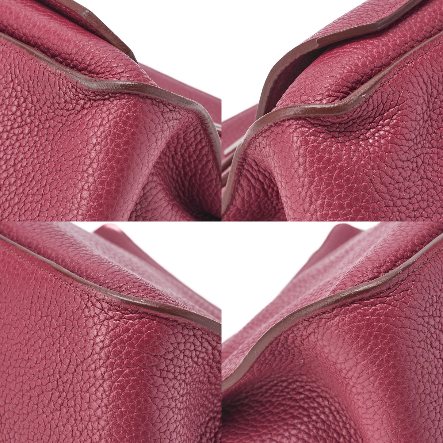 HERMES Gypsiere 34 Shoulder Bag Tryon Clemence Tosca Silver-Tone Hardware Pre-Owned - Vintage La Charme