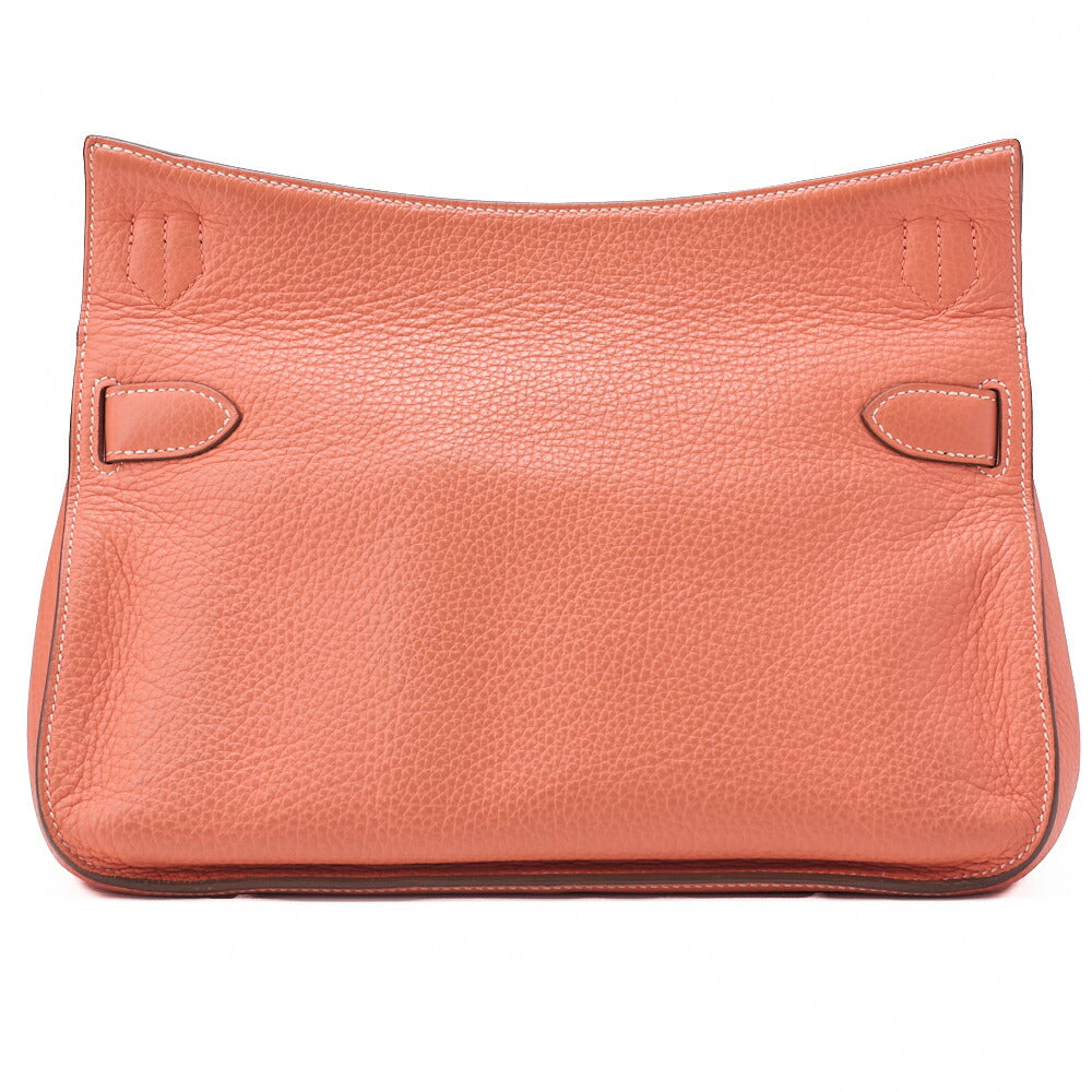 HERMES Gypsiere 30 Shoulder Bag Tryon Clemence Crevette Silver-Tone Hardware Pre-Owned - Vintage La Charme