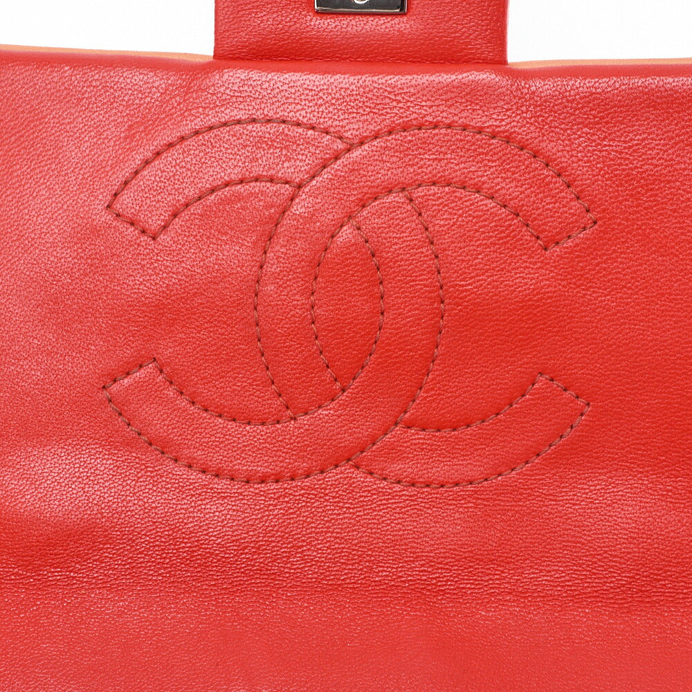 CHANEL Shoulder Bag Matelasse Denim Blue Single Flap Turn Lock Silver-Tone Hardware Pre-Owned - Vintage La Charme