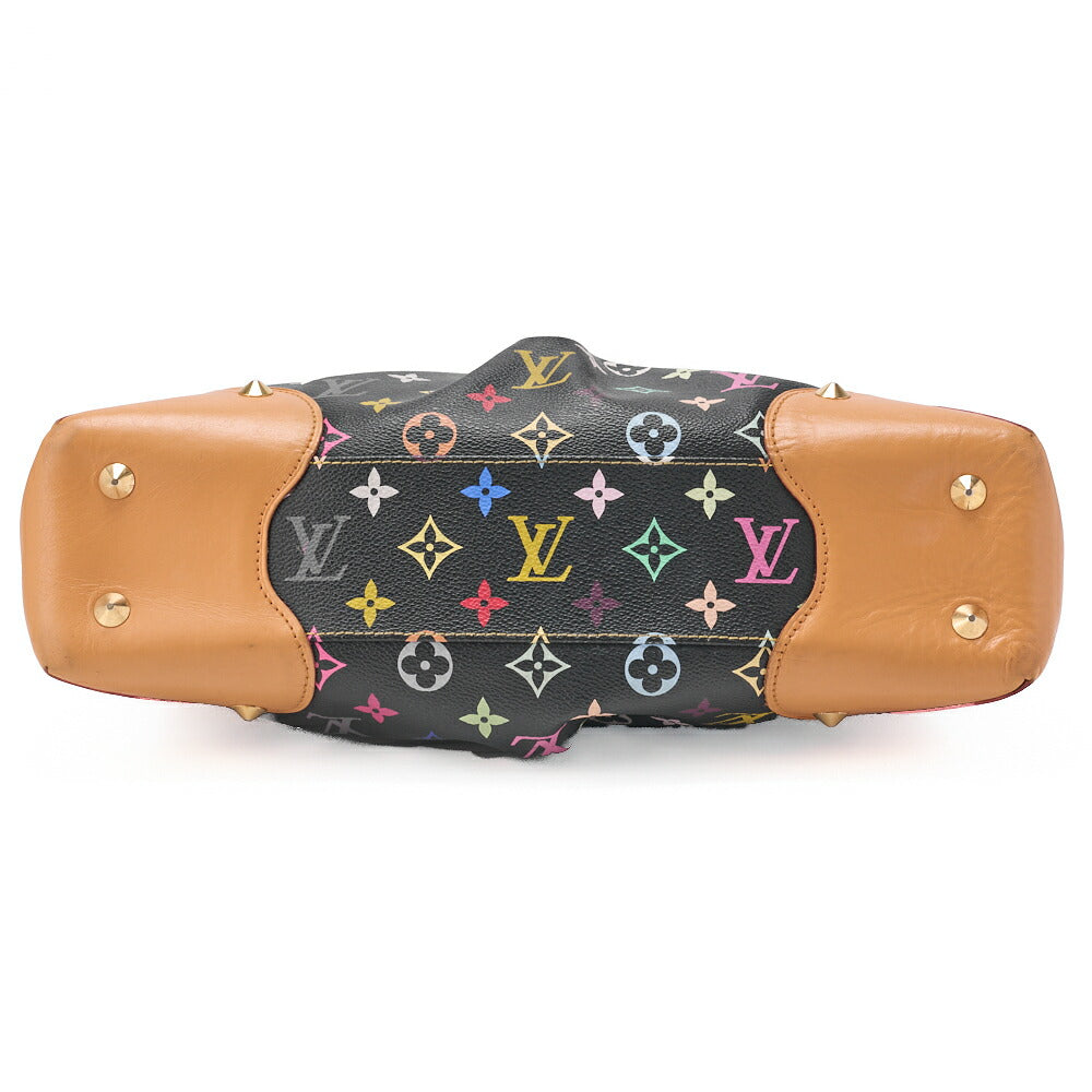 Louis Vuitton Shoulder Bag 2WAY Monogram Multicolor Canvas Noir Gold-Tone Hardware Pre-Owned - Vintage La Charme