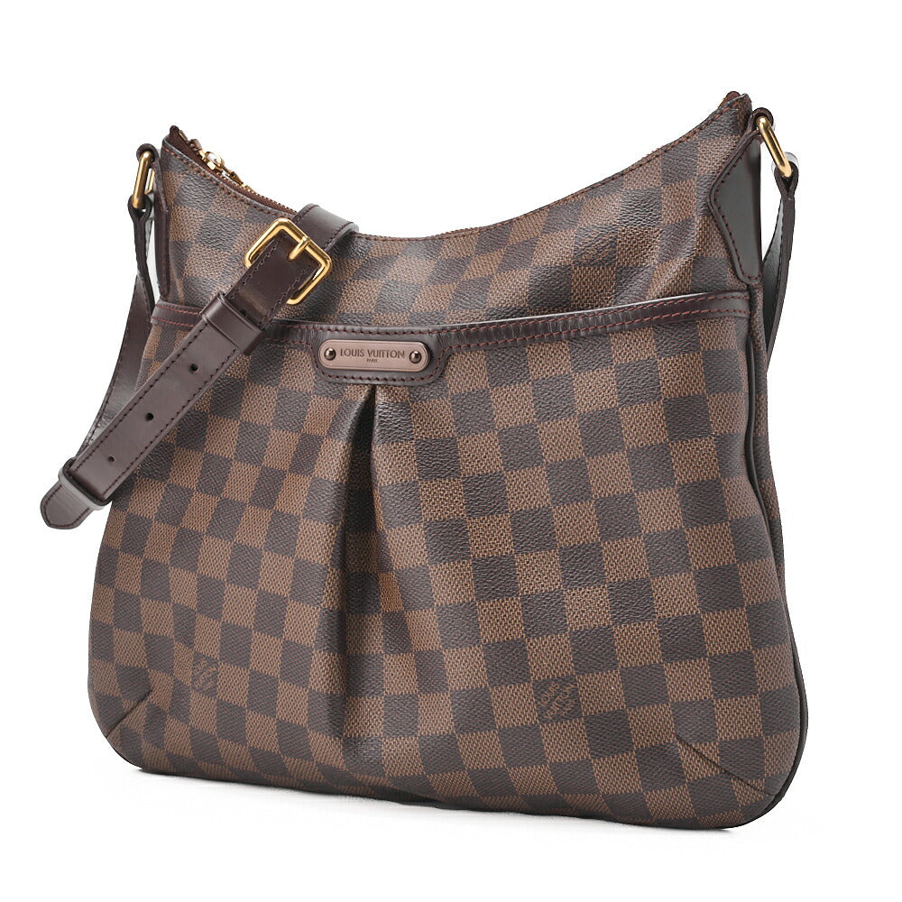 Louis Vuitton Shoulder Bag, Damier Bloomsbury PM, Canvas, Brown, Gold-Tone Hardware, Pre-Owned - Vintage La Charme