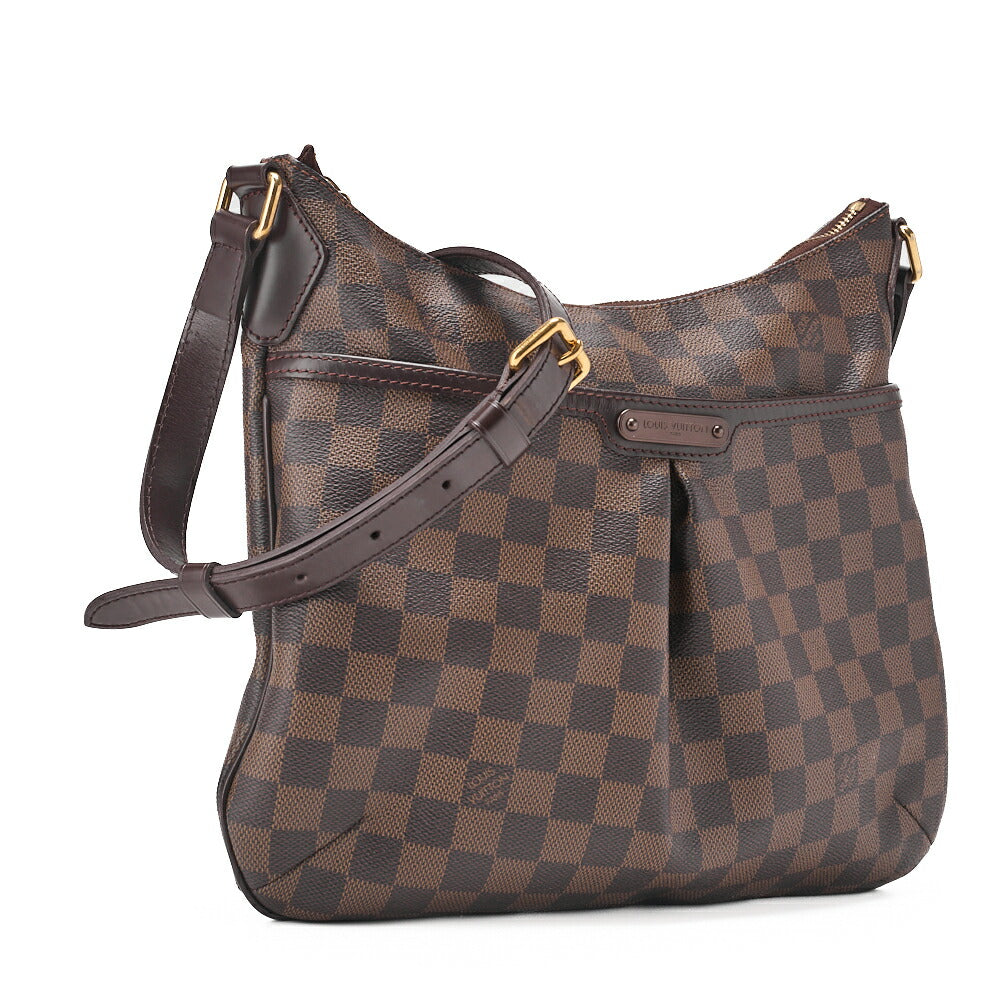 Louis Vuitton Shoulder Bag, Damier Bloomsbury PM, Canvas, Brown, Gold-Tone Hardware, Pre-Owned - Vintage La Charme