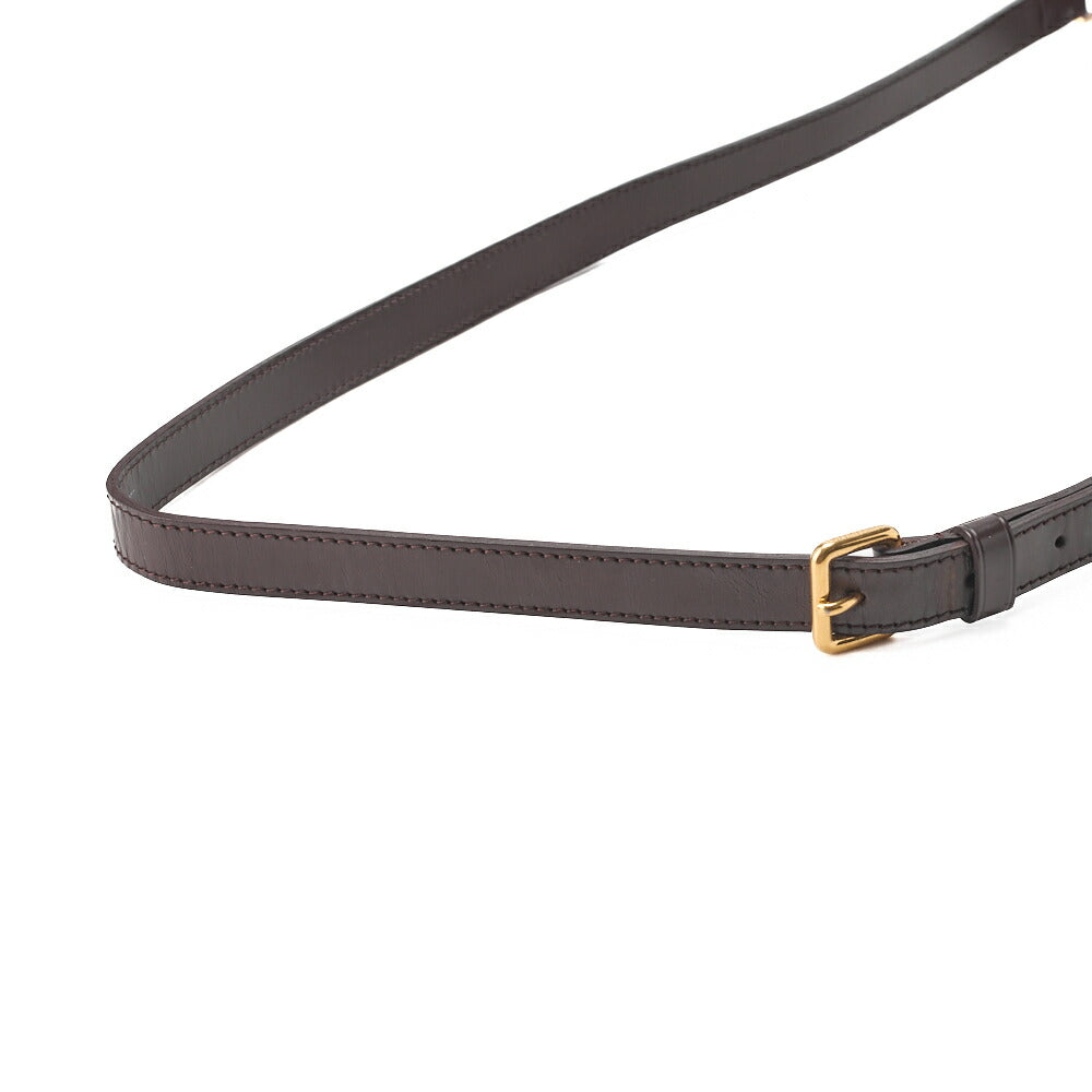 Louis Vuitton Shoulder Bag, Damier Bloomsbury PM, Canvas, Brown, Gold-Tone Hardware, Pre-Owned - Vintage La Charme