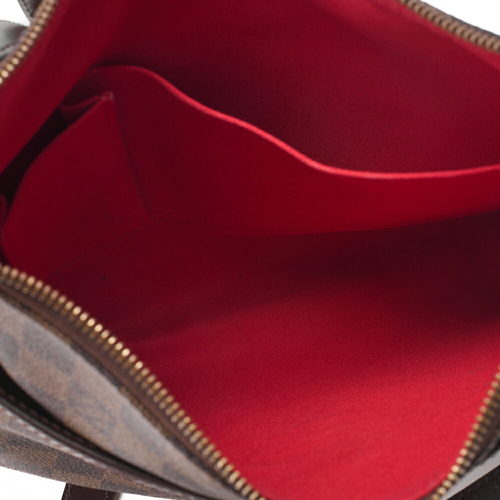 Louis Vuitton Shoulder Bag, Damier Bloomsbury PM, Canvas, Brown, Gold-Tone Hardware, Pre-Owned - Vintage La Charme