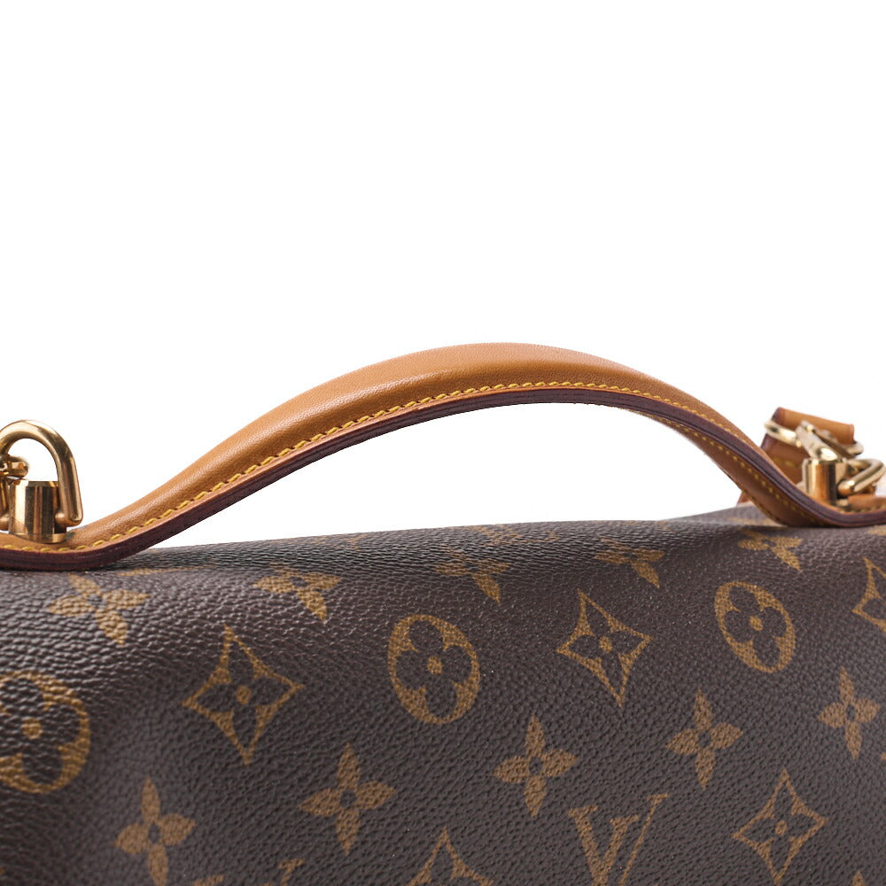 Louis Vuitton Shoulder Bag, Monogram Bel Air, Canvas, Brown, Gold-Tone Hardware, Pre-Owned - Vintage La Charme
