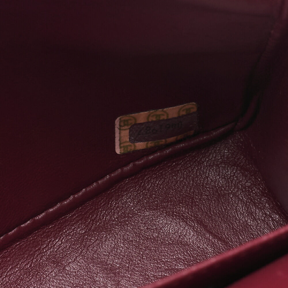 CHANEL Chain Shoulder Bag Matelasse Lambskin Black Gold-Tone Hardware Pre-Owned - Vintage La Charme