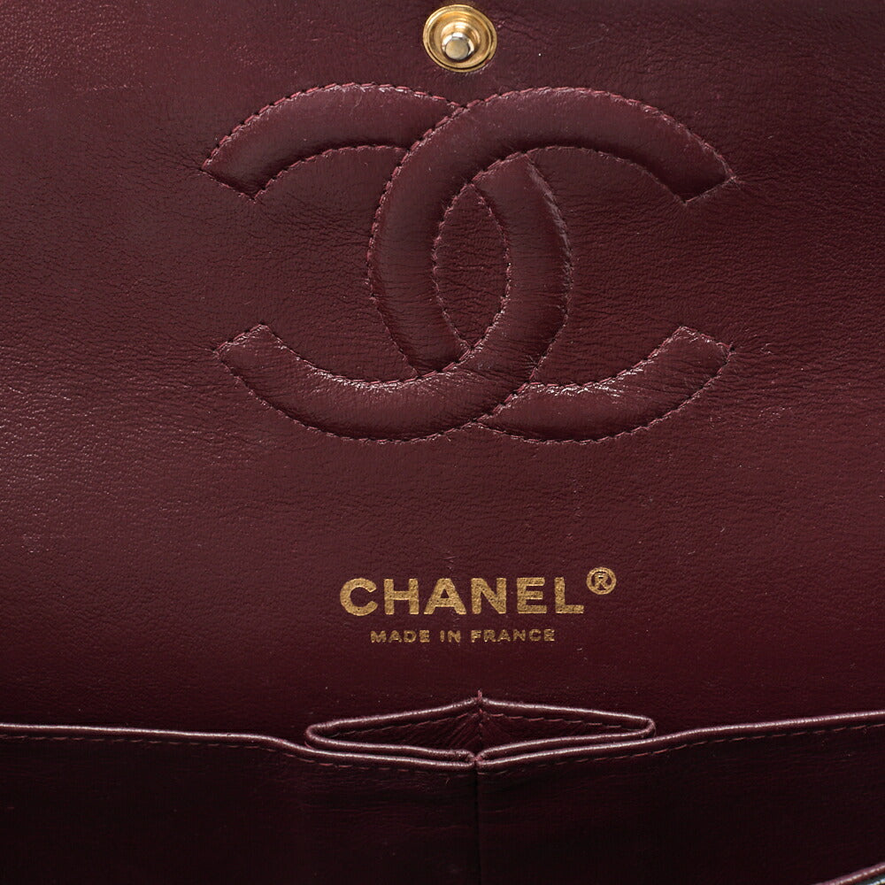 CHANEL Shoulder Bag, Matelasse Turn Lock Double Flap, Caviar Skin, Black, Gold-Tone Hardware, Pre-Owned - Vintage La Charme