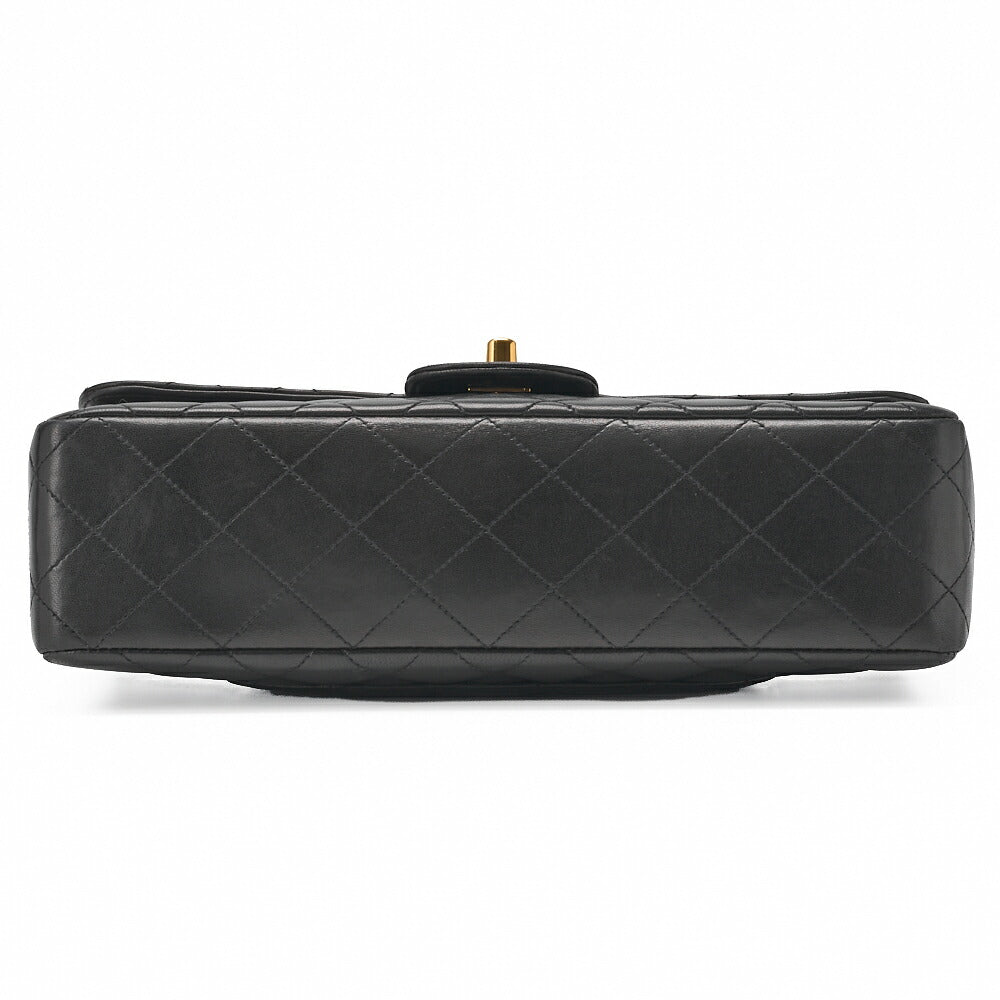 CHANEL Handbag Matelasse Coco Handle Lambskin Black Gold-Tone Hardware Pre-Owned - Vintage La Charme