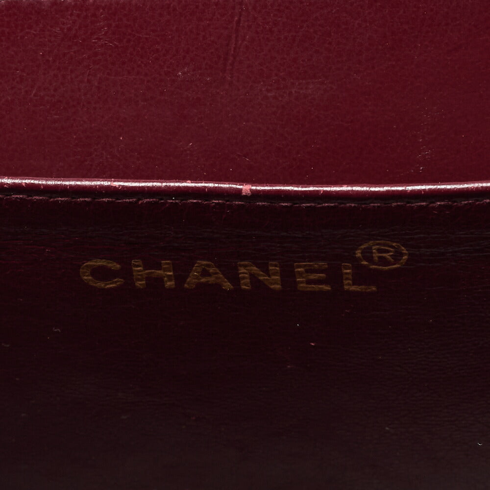 CHANEL Chain Shoulder Bag Big Matelasse Lambskin Black Gold-Tone Hardware Pre-Owned - Vintage La Charme