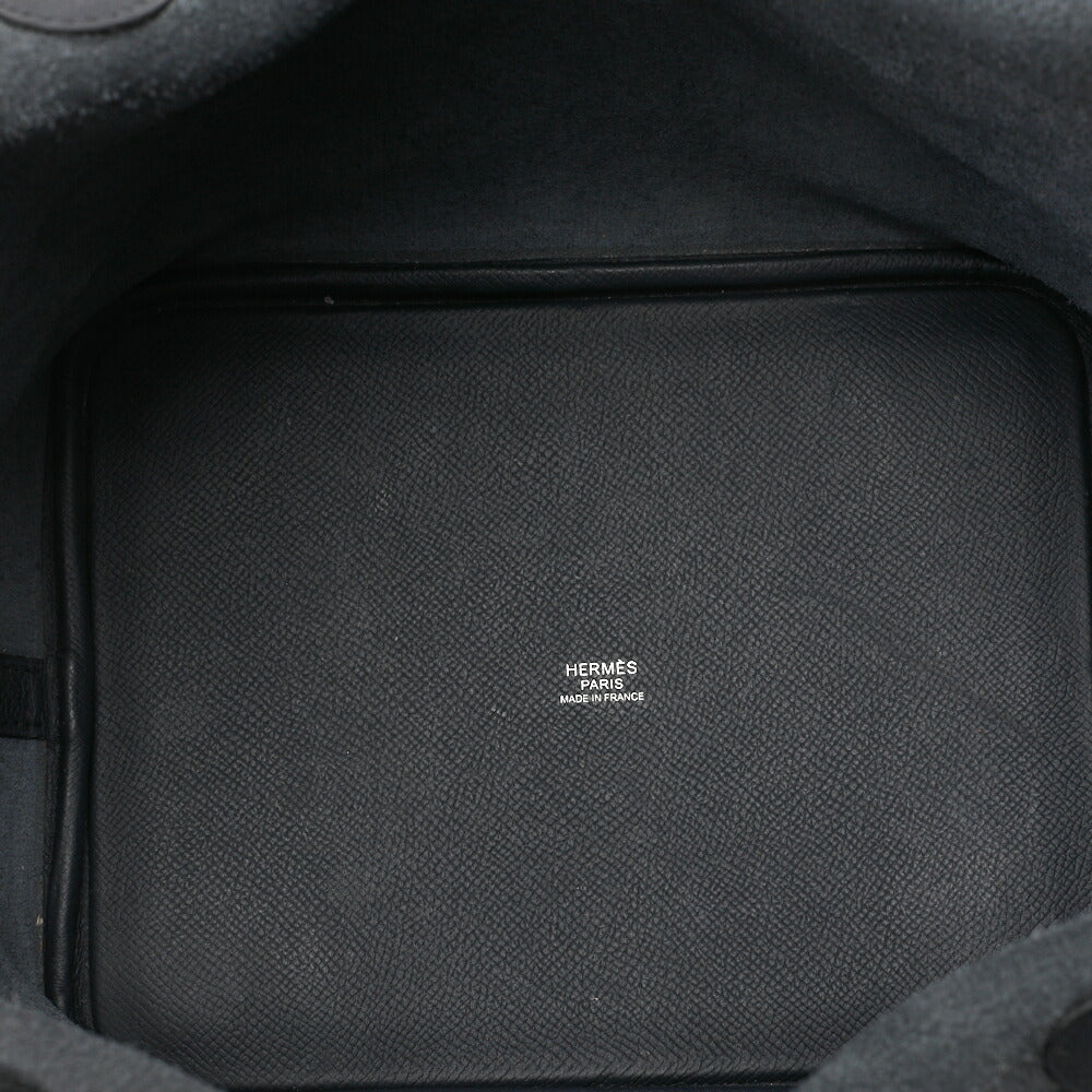 HERMES Handbag Picotan Lock MM Epson Brood de Prusse Blue Silver-Tone Hardware Pre-Owned - Vintage La Charme