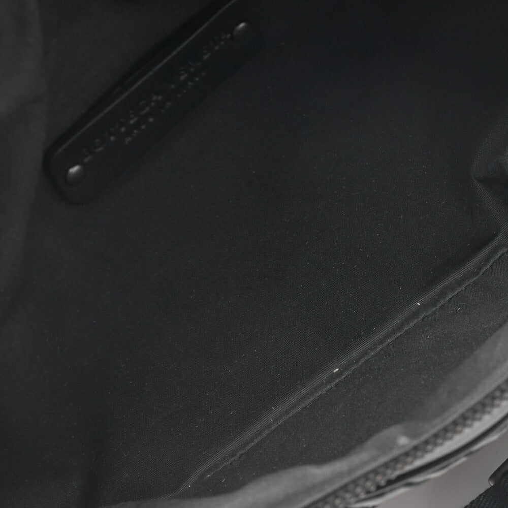 Bottega Veneta Messenger Bag Waist Pouch Intrecciato Lambskin Black Gold-Tone Hardware Pre-Owned - Vintage La Charme