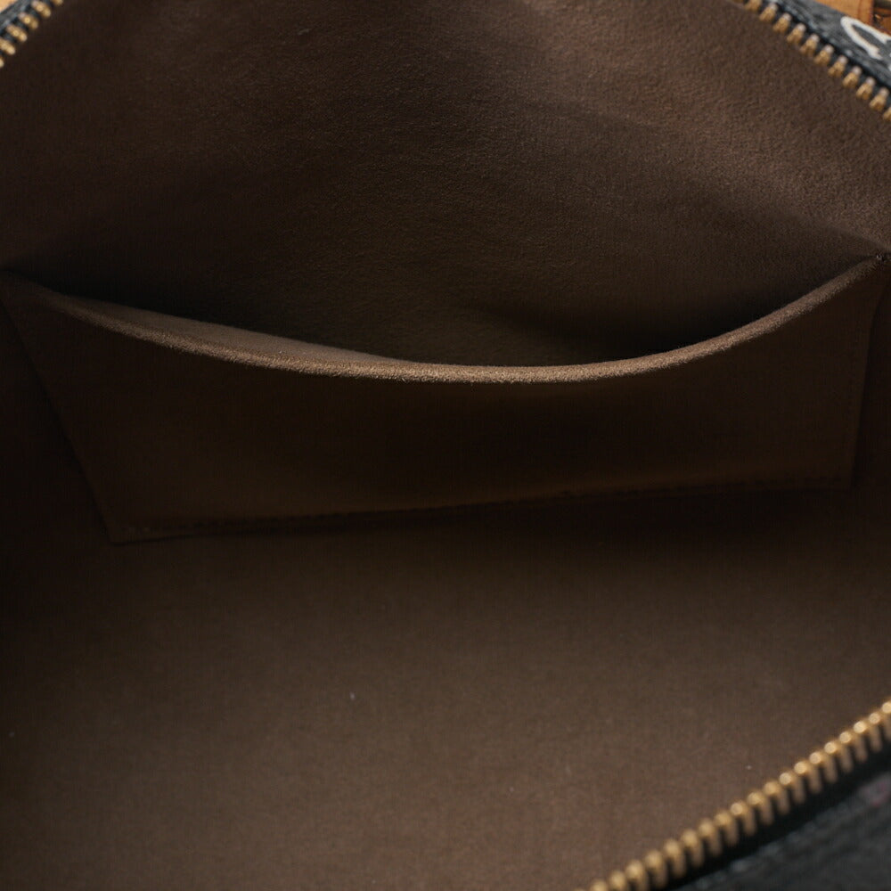Louis Vuitton Handbag Speedy 30 Monogram Multicolor Canvas Black Gold-Tone Hardware Pre-Owned - Vintage La Charme