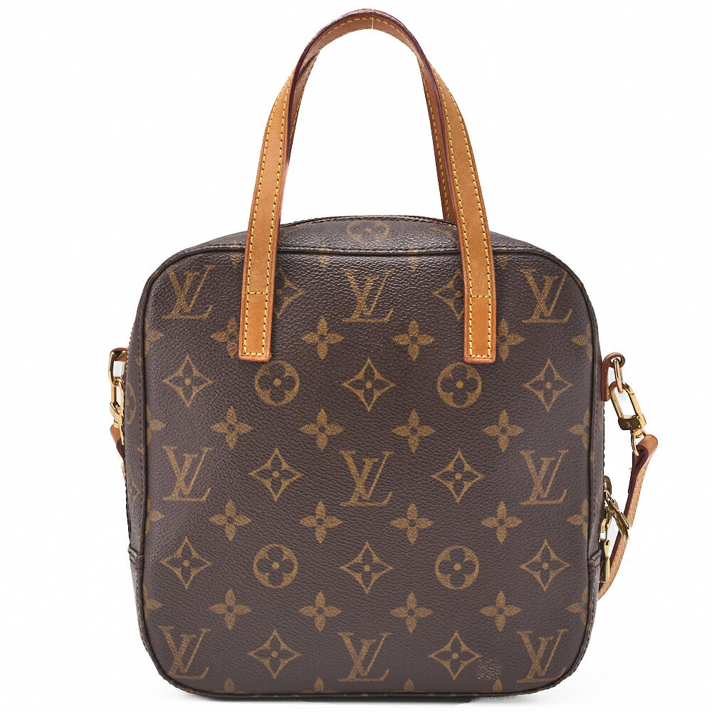 Louis Vuitton Shoulder Bag, Monogram, 2WAY, Canvas, Brown, Gold-Tone Hardware, Pre-Owned - Vintage La Charme