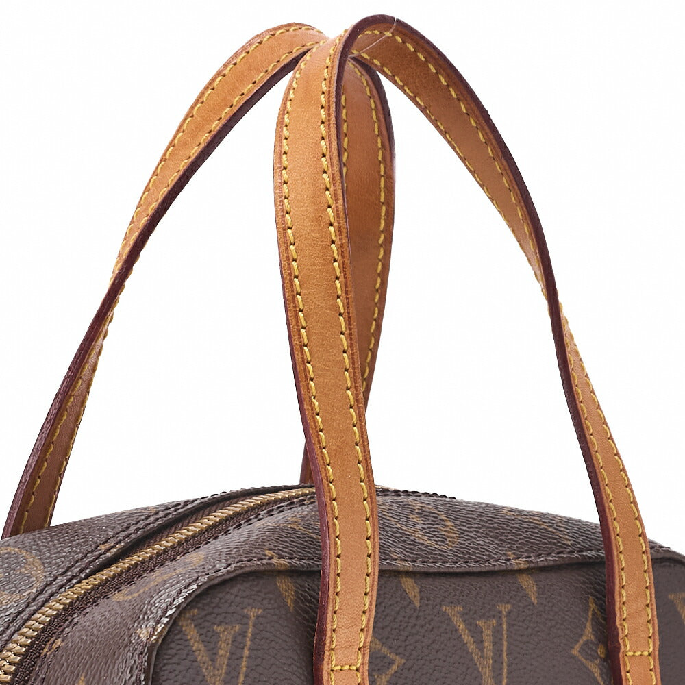 Louis Vuitton Shoulder Bag, Monogram, 2WAY, Canvas, Brown, Gold-Tone Hardware, Pre-Owned - Vintage La Charme