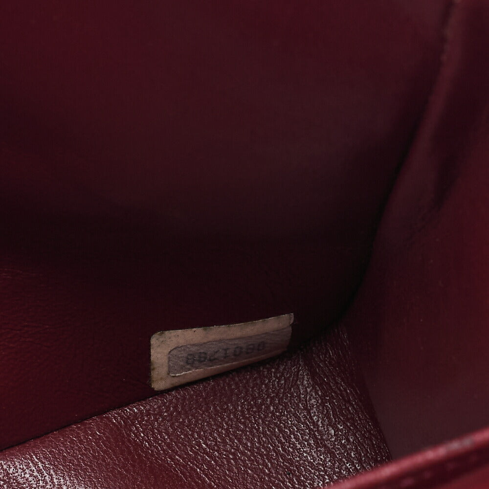 CHANEL Chain Shoulder Bag Matelasse Double Flap Lambskin Black Gold-Tone Hardware Pre-Owned - Vintage La Charme