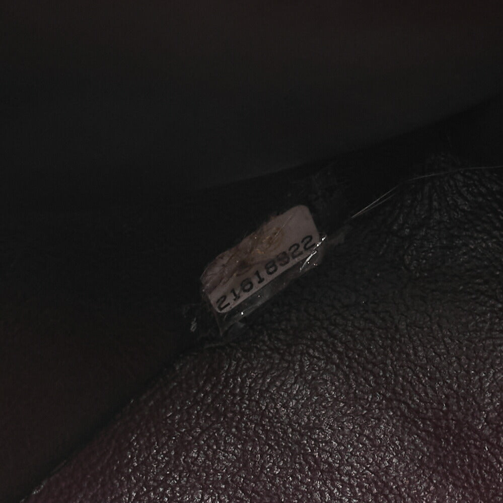 CHANEL Chain Shoulder Bag Matelasse Double Flap Caviar Skin Black Gold-Tone Hardware Pre-Owned - Vintage La Charme