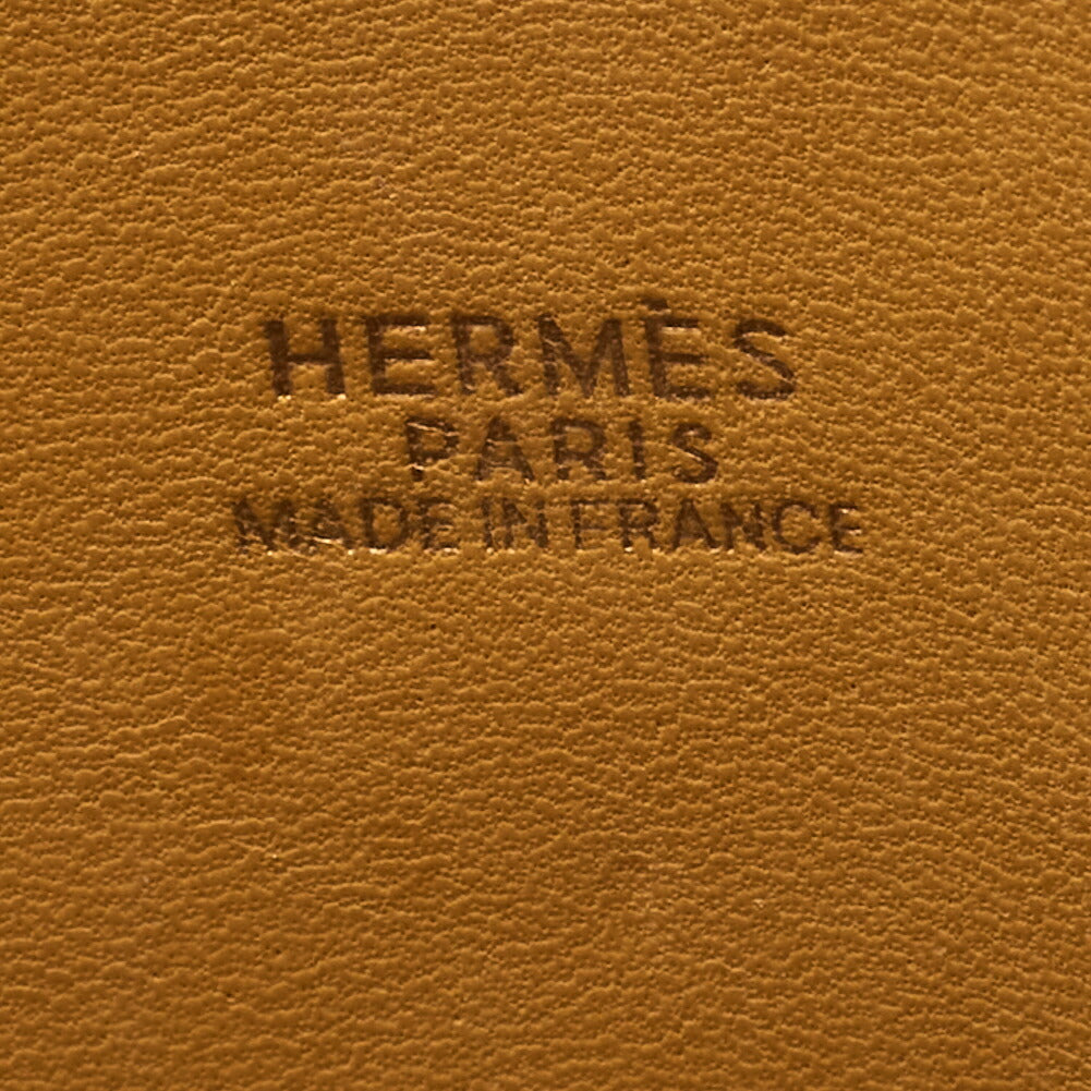 HERMES Bolide 31 Handbag Shoulder Bag Fjord Leather Natural Gold-Tone Hardware Pre-Owned - Vintage La Charme