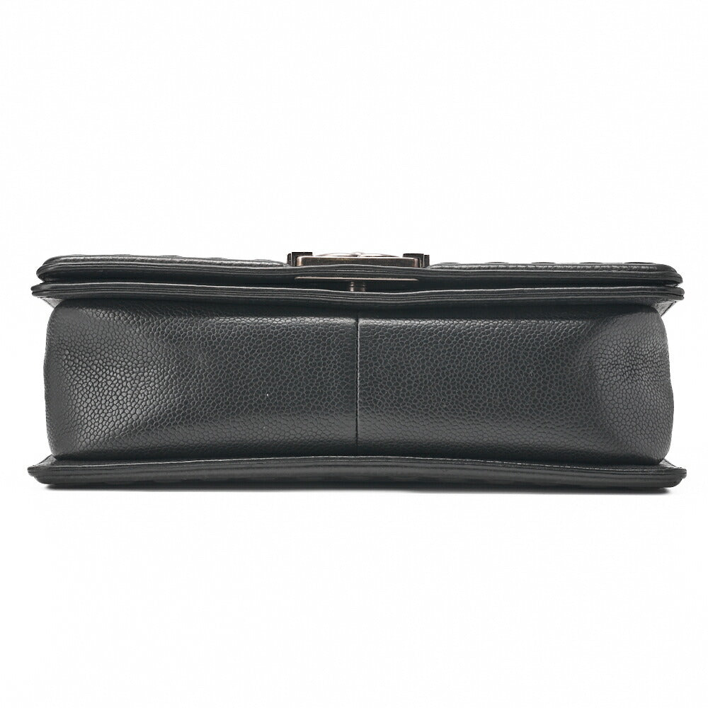 CHANEL Shoulder Bag, Boy Chanel V Stitch, Denim, Silver-Tone Hardware, Pre-Owned - Vintage La Charme