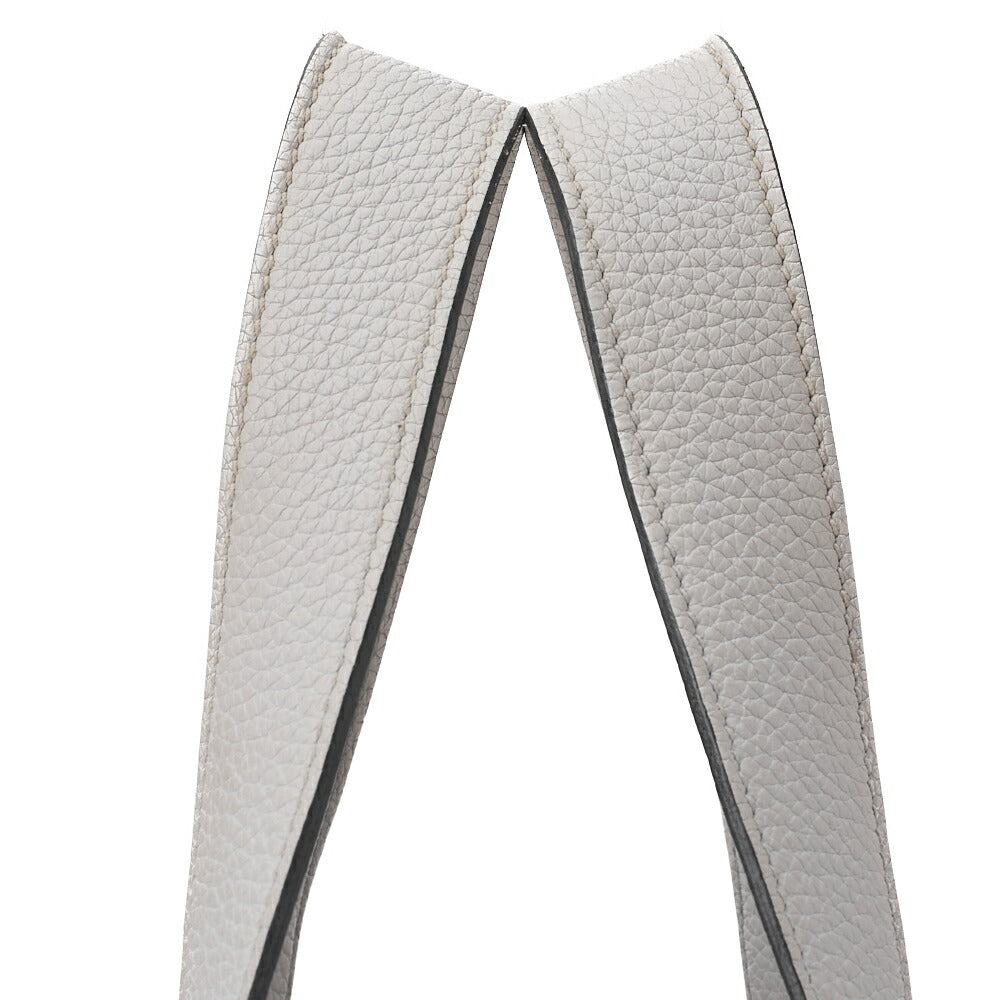 HERMES Picotin Rock MM Handbag Tryon Clemence Blue Pale Silver-Tone Hardware Pre-Owned - Vintage La Charme