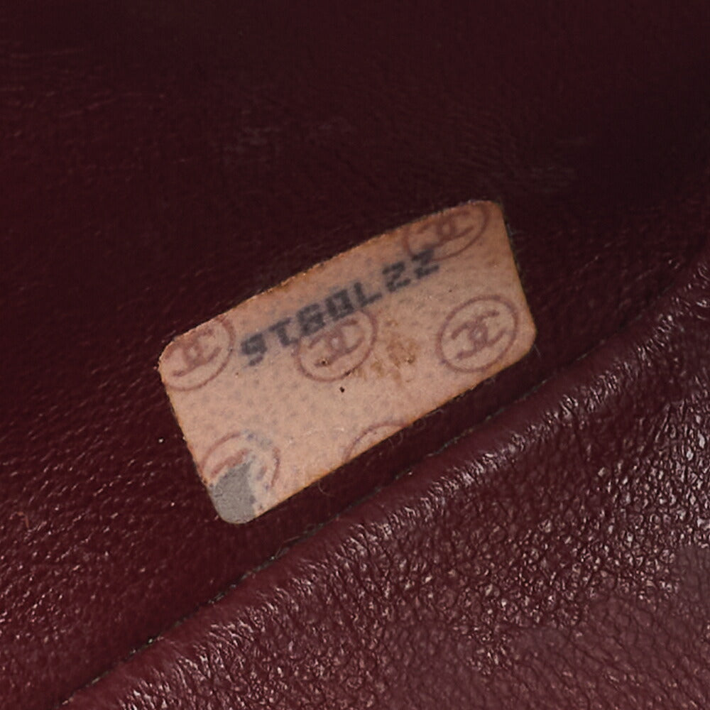 CHANEL Chain Shoulder Bag Matelasse Lambskin Black Gold-Tone Hardware Pre-Owned - Vintage La Charme