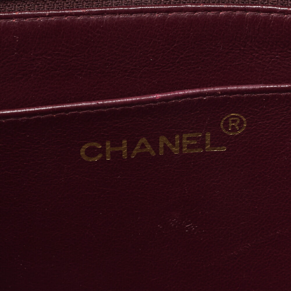 CHANEL Shoulder Bag Rucksack Lambskin Matelasse Deca Coco Turnlock Black Gold-Tone Hardware, Pre-Owned