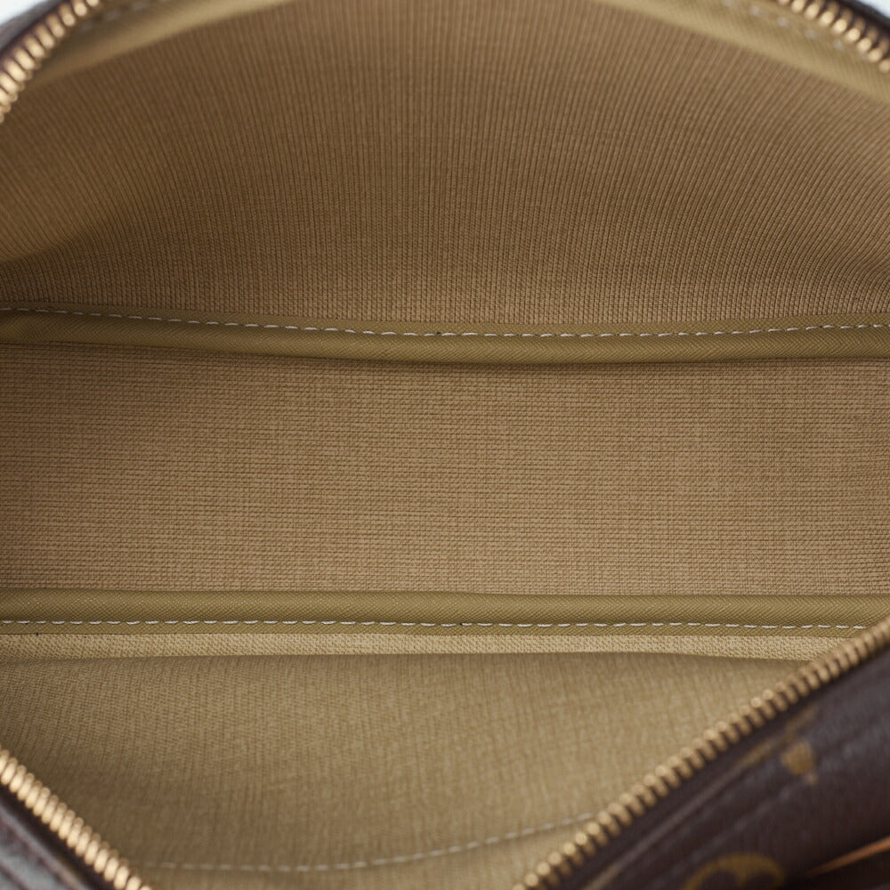 LOUIS VUITTON Louis Vuitton Monogram Reporter PM Shoulder Bag Monogram M45254 Brown Gold-Tone Hardware, Pre-Owned