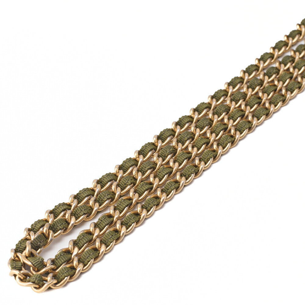 CHANEL Mini Matelassé Turnlock Chain Shoulder Bag Lambskin Bicolor Gold-Tone Hardware, Pre-Owned
