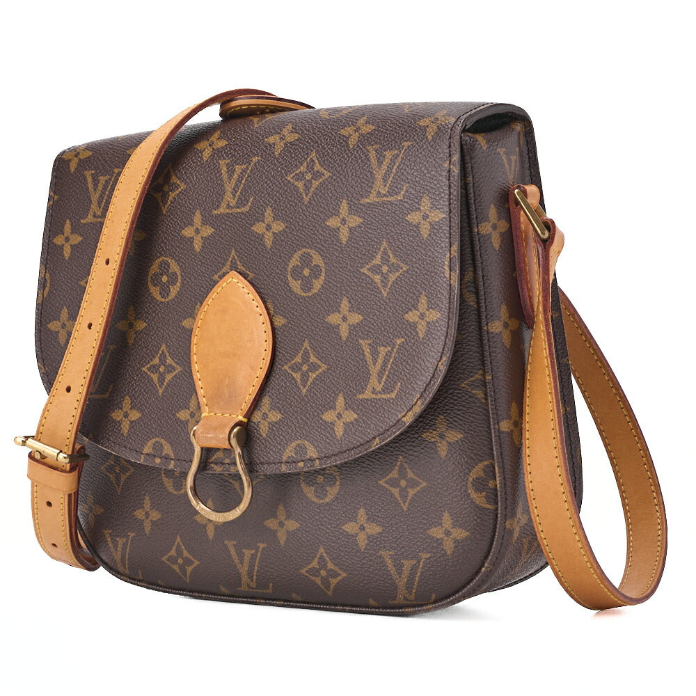LOUIS VUITTON Louis Vuitton Monogram Sunclus Shoulder Bag M51243 Brown Gold-Tone Hardware, Pre-Owned