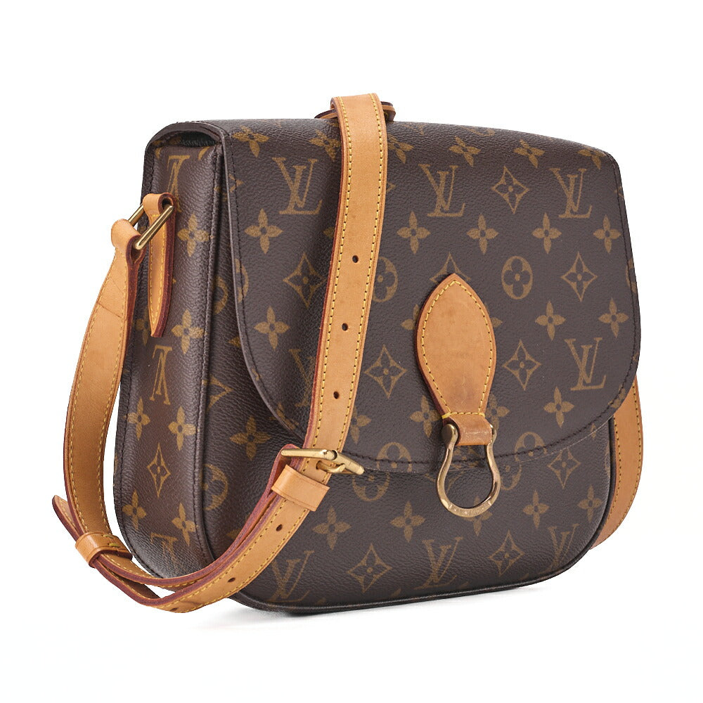 LOUIS VUITTON Louis Vuitton Monogram Sunclus Shoulder Bag M51243 Brown Gold-Tone Hardware, Pre-Owned