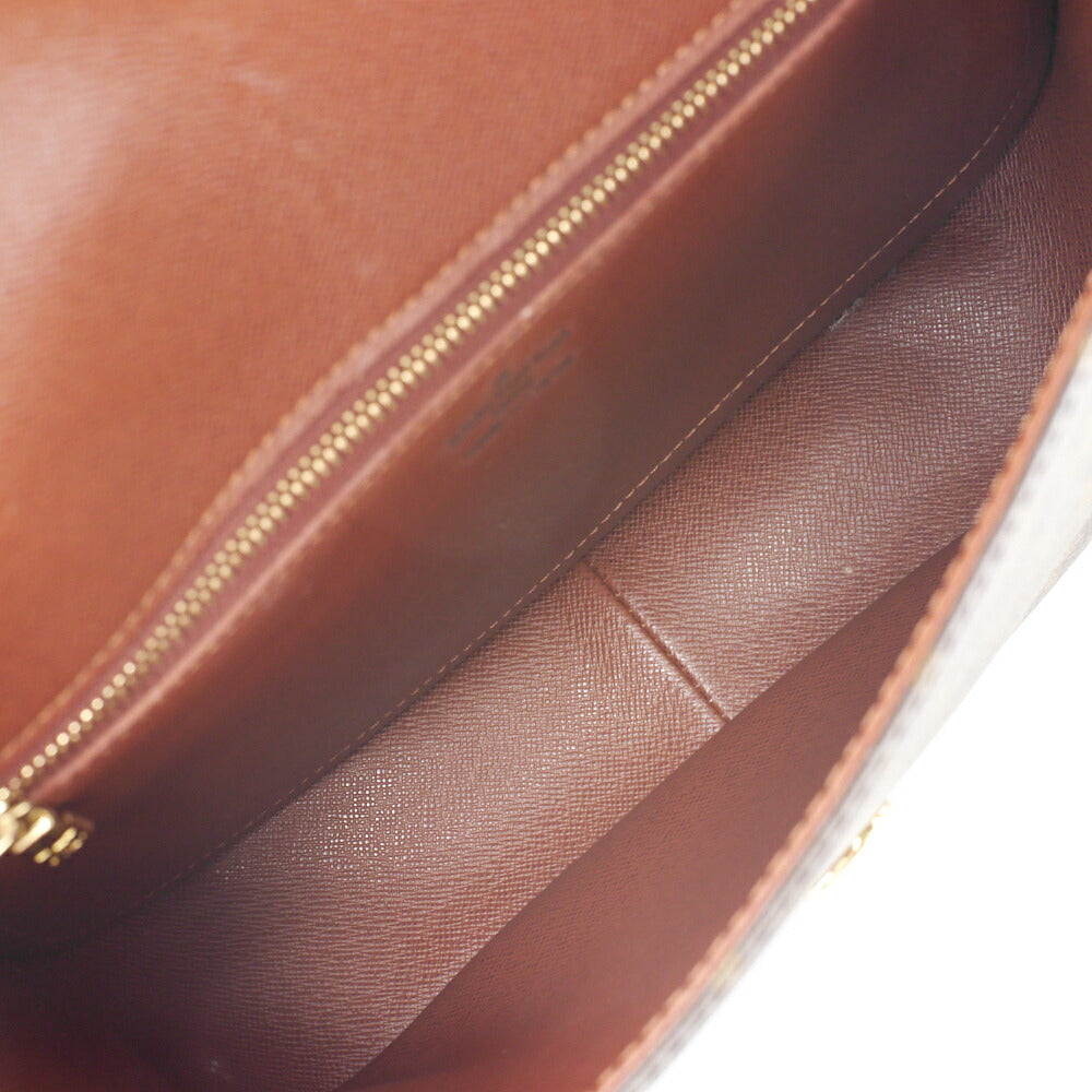 LOUIS VUITTON Louis Vuitton Monogram Sunclus Shoulder Bag M51243 Brown Gold-Tone Hardware, Pre-Owned