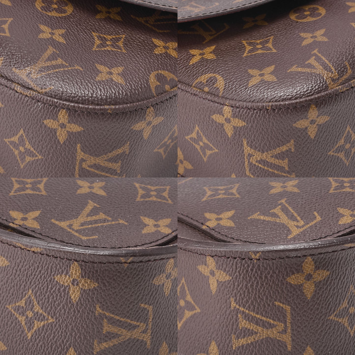 LOUIS VUITTON Louis Vuitton Monogram Sunclus Shoulder Bag M51243 Brown Gold-Tone Hardware, Pre-Owned