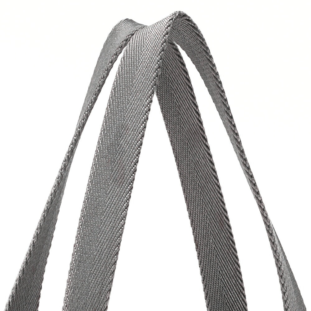 CHANEL Cocomark Sportline Tote Bag Lambskin Fur Bicolor Silver-Tone Hardware, Pre-Owned