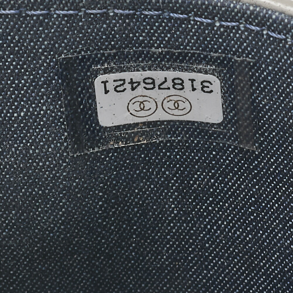 CHANEL Chain Shoulder Bag Matelassé Vanity Lambskin Mini Size Gold-Tone Hardware, Pre-Owned