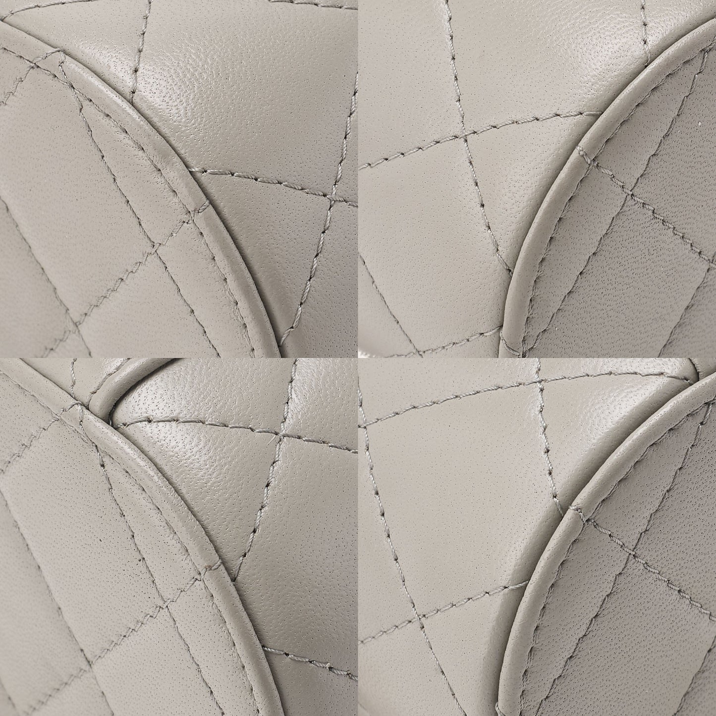 CHANEL Chain Shoulder Bag Matelassé Vanity Lambskin Mini Size Gold-Tone Hardware, Pre-Owned