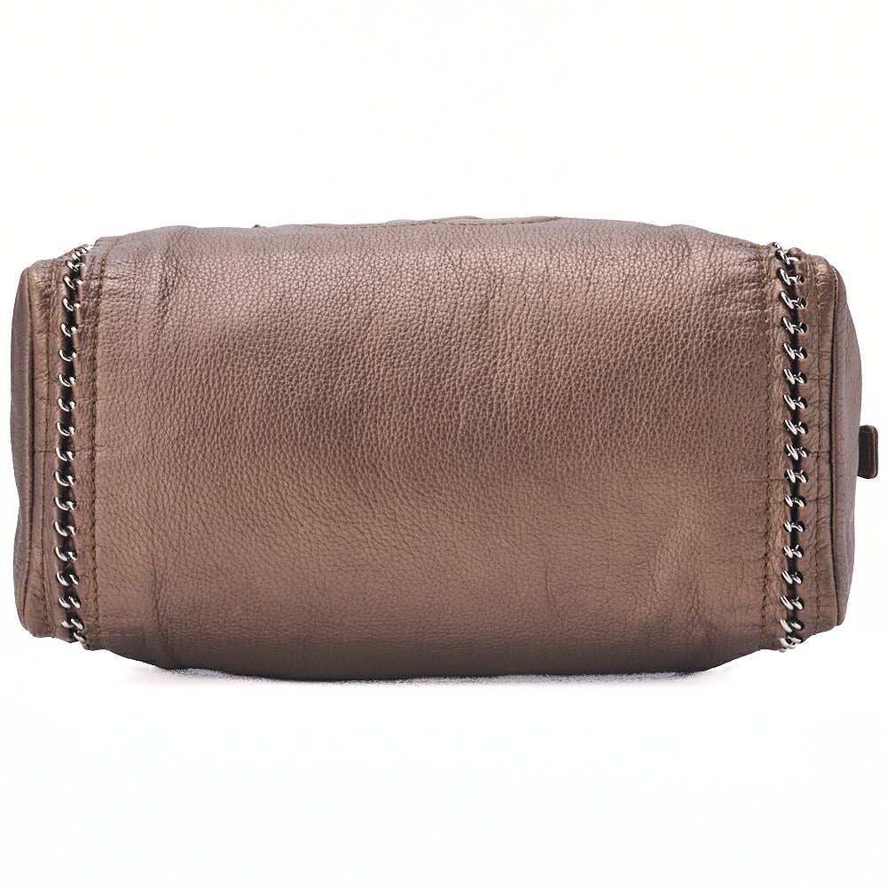 CHANEL Chain Shoulder Bag Luxury Line Cocomark Soft Caviar Gold-Tone Hardware, Pre-Owned