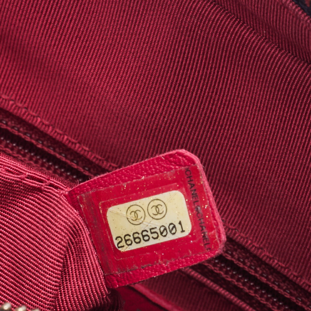 CHANEL Chain Shoulder Bag Matelassé Gabrielle de Chanel Navy Silver  Gold-Tone Hardware, Pre-Owned