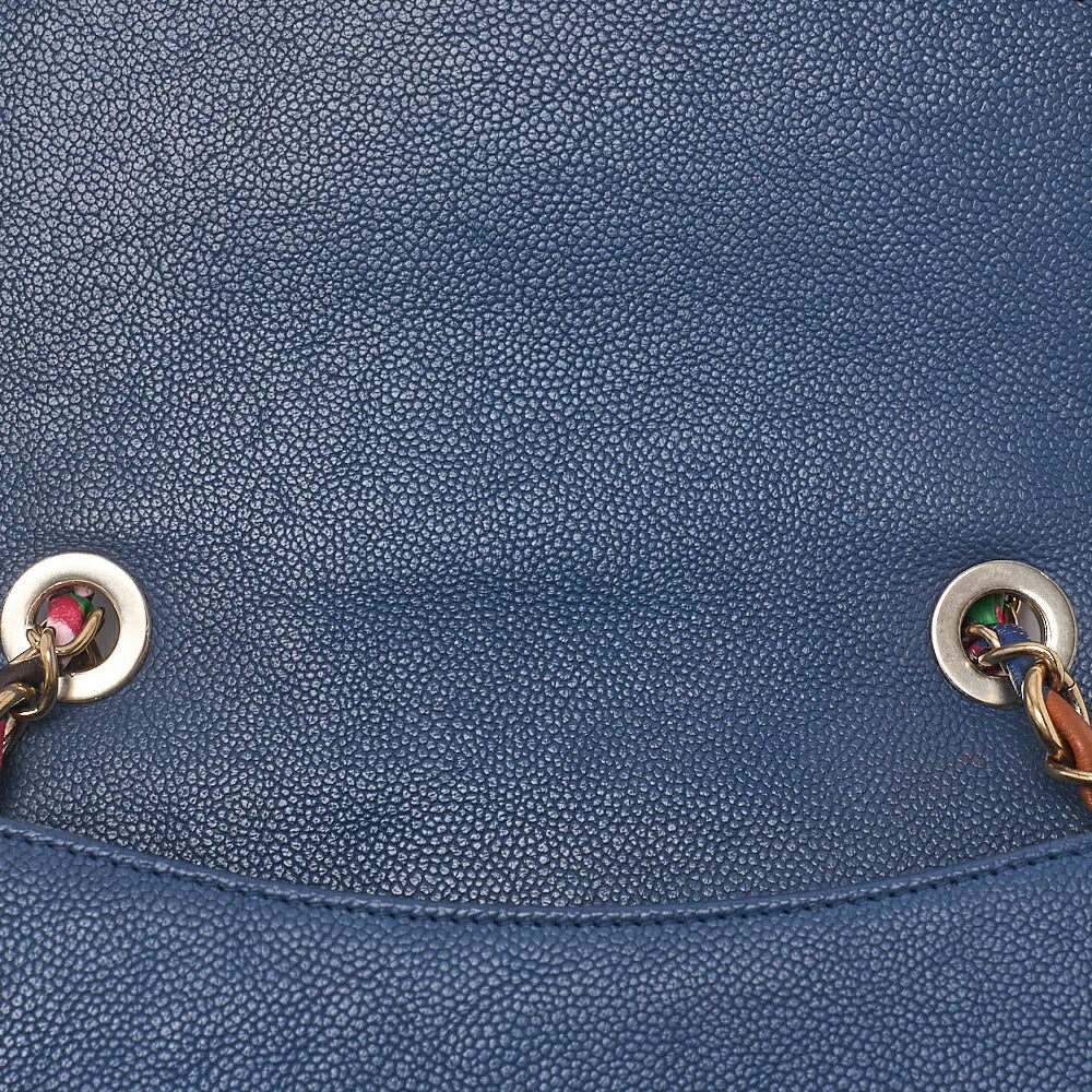 CHANEL Matelassé Square Trendy CC 2way Chain Shoulder Lambskin Black Gold-Tone Hardware, Pre-Owned