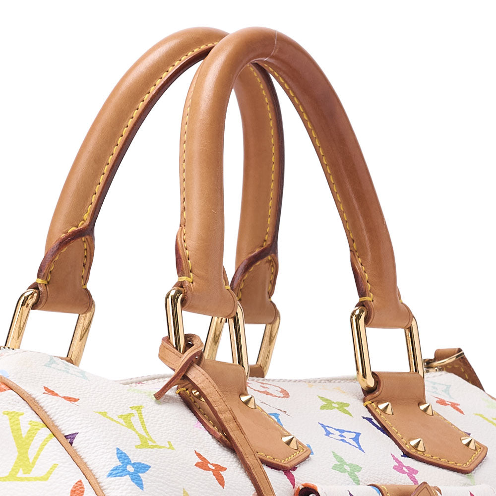 LOUIS VUITTON Louis Vuitton Monogram Speedy 30 Handbag Multicolor M92643 Gold-Tone Hardware, Pre-Owned
