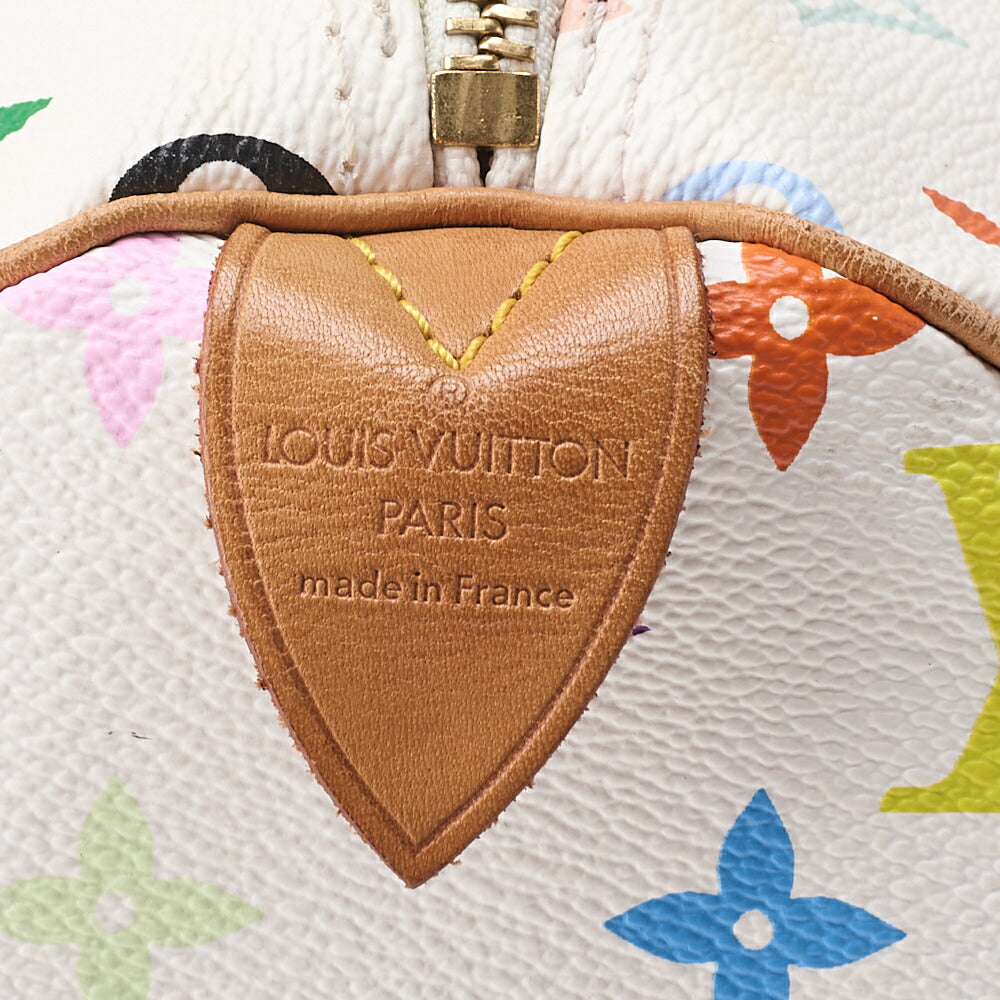 LOUIS VUITTON Louis Vuitton Monogram Speedy 30 Handbag Multicolor M92643 Gold-Tone Hardware, Pre-Owned