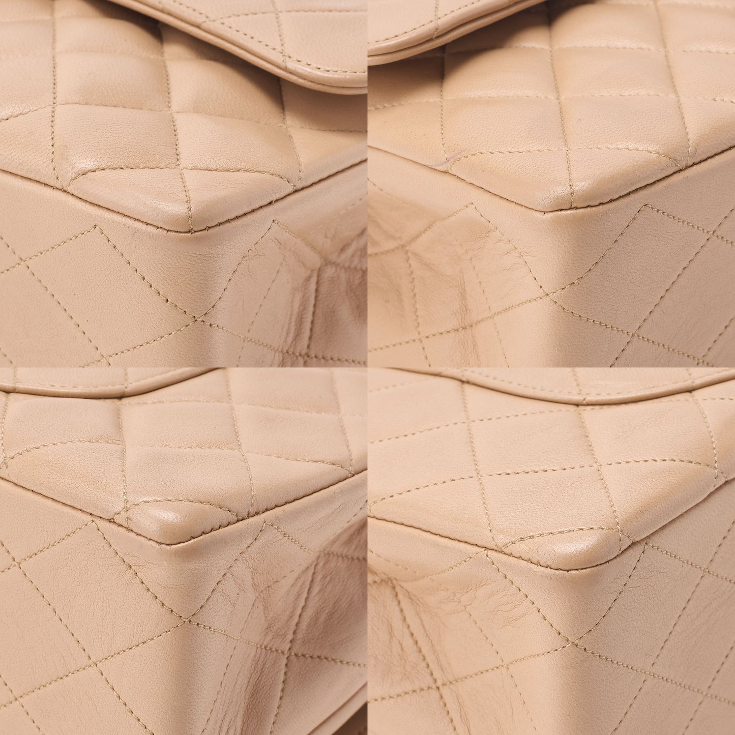 CHANEL Shoulder Bag Matelassé Double Flap 25cm Chain Shoulder Lambskin Black Gold-Tone Hardware, Pre-Owned