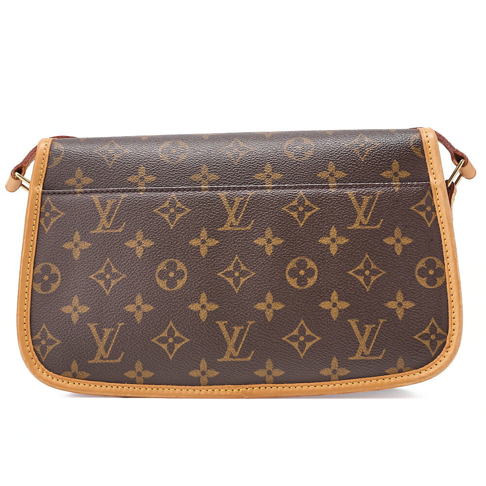 LOUIS VUITTON Monogram Sologne Shoulder Bag Brown Gold-Tone Hardware, Pre-Owned