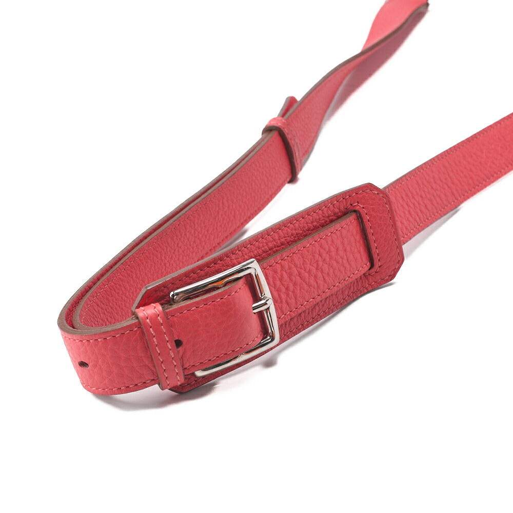 HERMES Gypsy 28 Shoulder Bag Tryon Clemence RoseJaipur RoseJaipur Silver-Tone Hardware, Pre-Owned