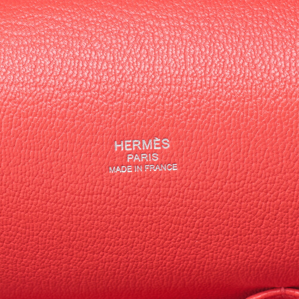 HERMES Gypsy 28 Shoulder Bag Tryon Clemence RoseJaipur RoseJaipur Silver-Tone Hardware, Pre-Owned