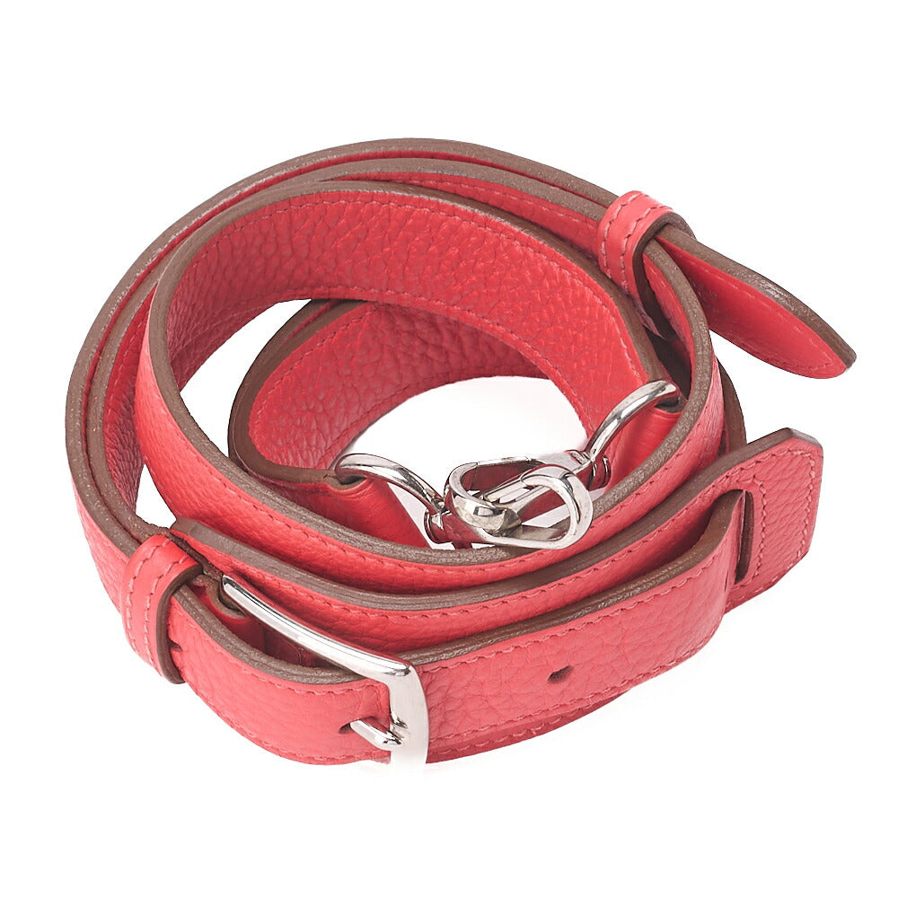 HERMES Gypsy 28 Shoulder Bag Tryon Clemence RoseJaipur RoseJaipur Silver-Tone Hardware, Pre-Owned