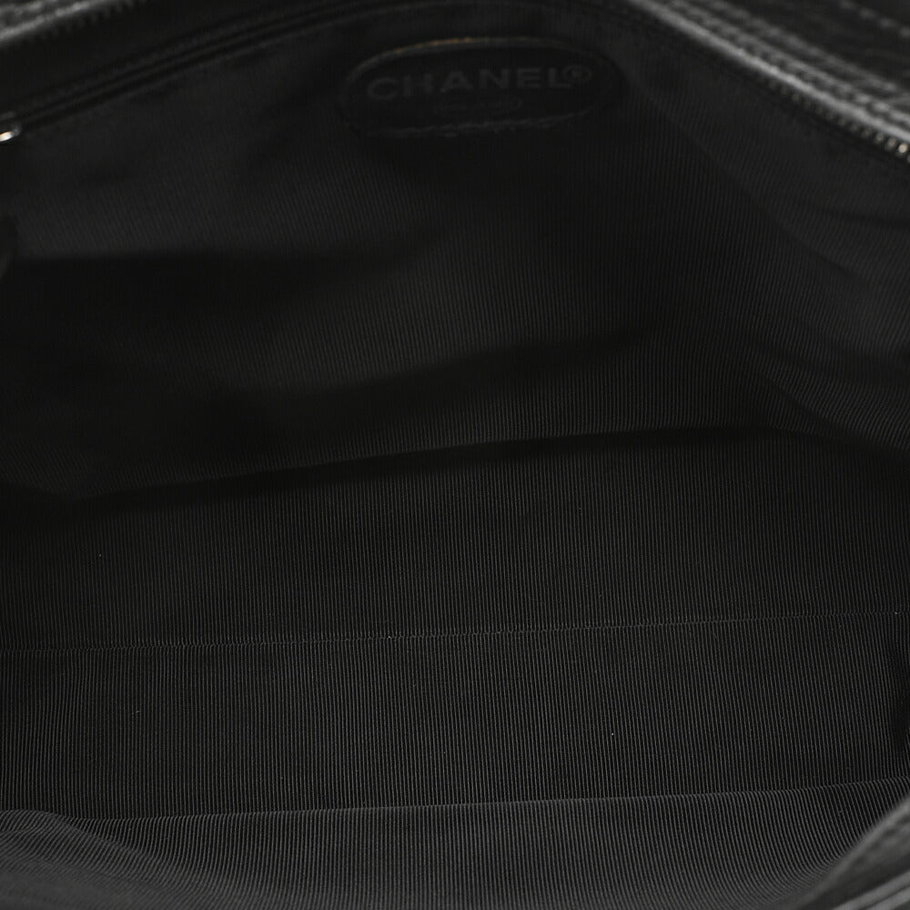 CHANEL Shoulder Bag Matelassé Turnlock Lambskin Silver-Tone Hardware, Pre-Owned