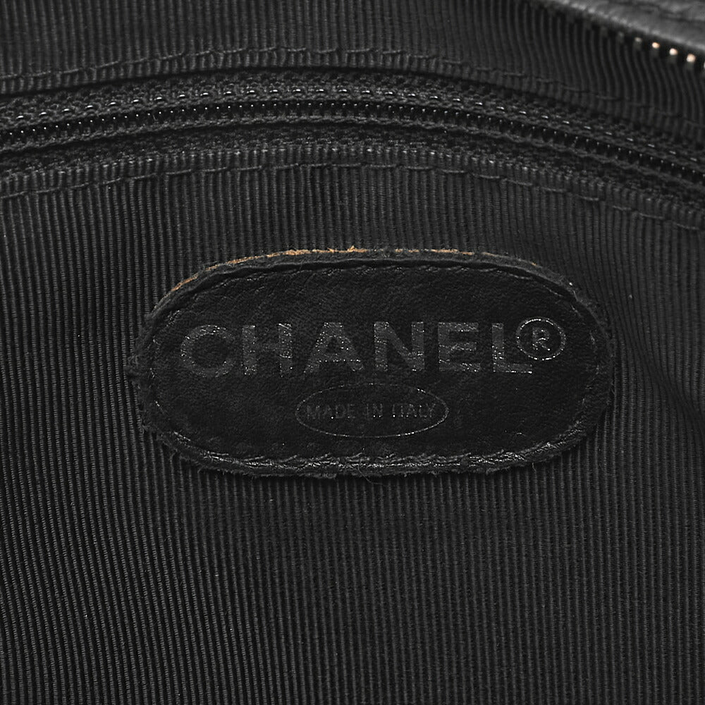 CHANEL Shoulder Bag Matelassé Turnlock Lambskin Silver-Tone Hardware, Pre-Owned