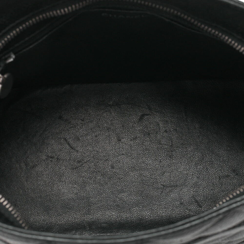 CHANEL Matelassé Reprint Tote Caviar Skin Black Silver-Tone Hardware, Pre-Owned