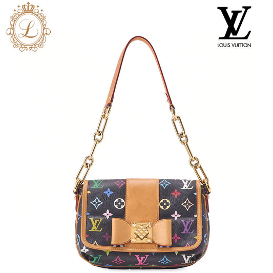 LOUIS VUITTON Louis Vuitton Monogram Multicolor Patty M40306 Gold-Tone Hardware, Pre-Owned